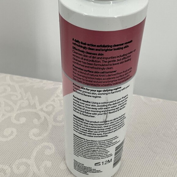 No7 Restore & Renew Dual Action Cleansing Lotion & Instant Results Nourishing Hy - Picture 7 of 9